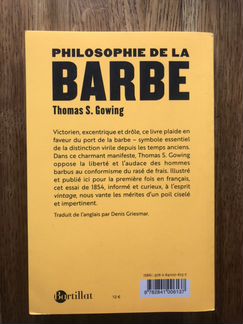 Philosophie de la barbe