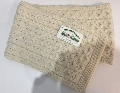 Шарф ирландский из шерсти мериноса