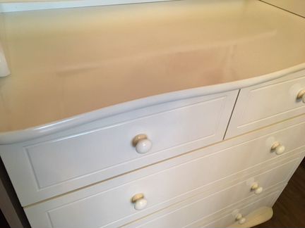 Пеленальный комод (Белый) Красная звезда С571