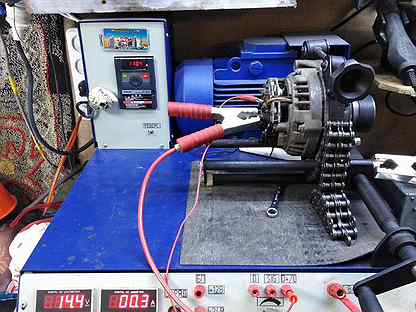 Стенд для проверки стартера и генератора скиф 1 02