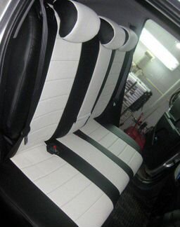 Чехлы Киа Спортаж 3 из экокожи Аригон