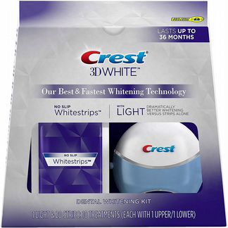 Crest отбеливающие полоски 3D White With Light