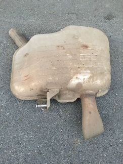 Резонаторы задние Audi A4 b9 задние банки Ауди