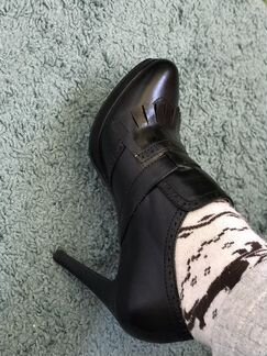 Ботильоны кожаные новые 36 размер Thomas Munz