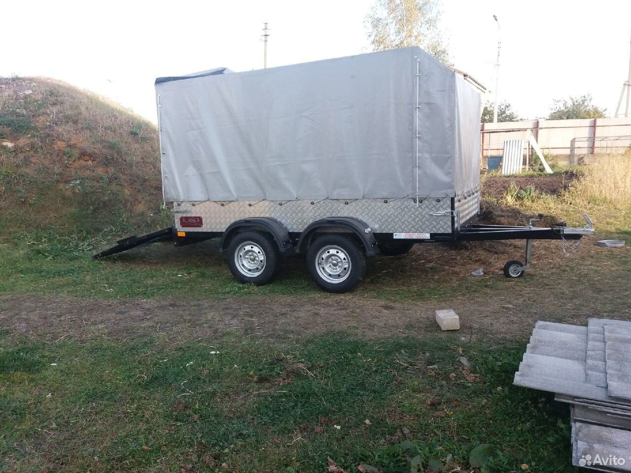 Двуосный легковой прицеп Аляска