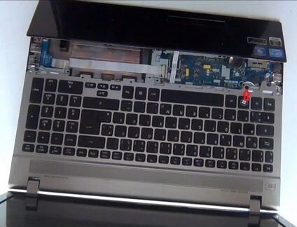 Acer Aspire V3-571G в разборе