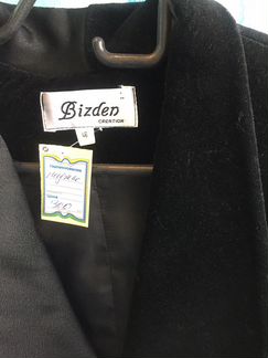 Бархатный пиджак р.50-52