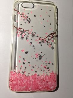 Силиконовый чехол со стразами для 7 Plus, 6 S Plus