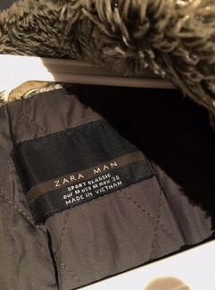 Осенняя куртка Zara с подкладкой