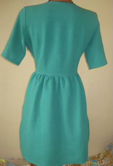 Бирюзовое платье от Oodji, р.46-48