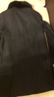 Пальто кашемировое свободного кроя на 46размер