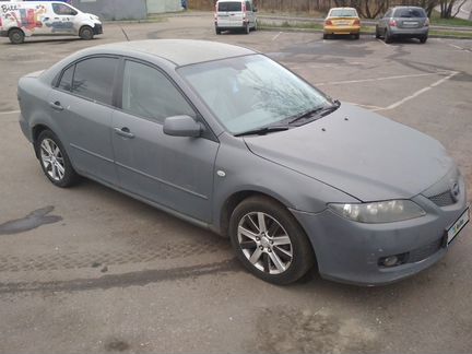 Mazda 6 1.8 МТ, 2005, битый, 215 000 км