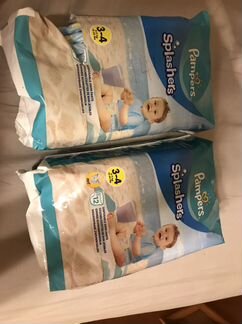 Трусики подгузники для плавания Pampers р-р 3-4