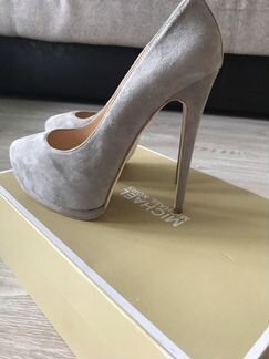 Туфли замшевые