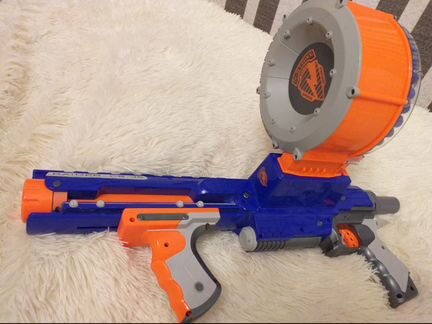 Бластер nerf практически новый