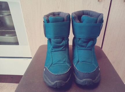 Сапоги зимние детские quechua SH 100 X-warm размер