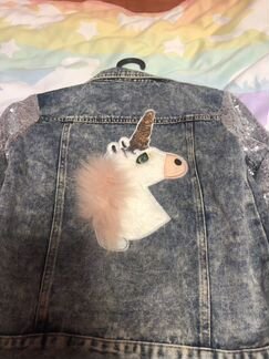 Куртка джинсовая р.122/128