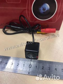 Камера заднего вида для плафона кубик RCA