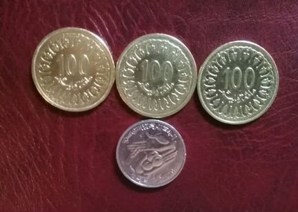 Иностранные монеты (Тунис) №7