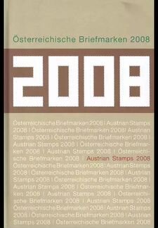 Марки Австрии 2008. Годовой набор