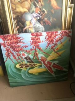 Картина маслом на холсте большая