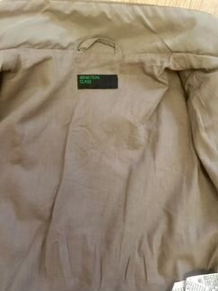 Новая ветровка на подкладке Benetton, р.130см