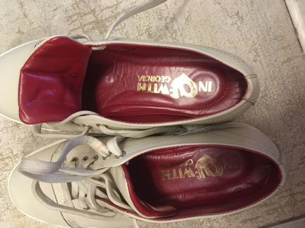 Кеды кожаные 37рр