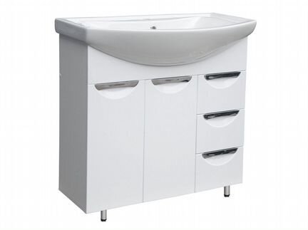 Тумба с раковиной Emmy Милли 80