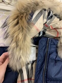 Детский пуховик Burberry, 146-152 см