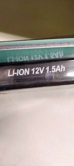 Аккумулятор li-ion 12В 1,5А Sturm CD3312L/дш-3312Л