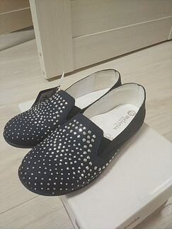 Слипоны (туфли) новые натуральная кожа