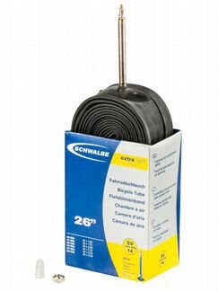 Велокамера 26 Schwalbe Tube AV14 и SV14 ExtraLight