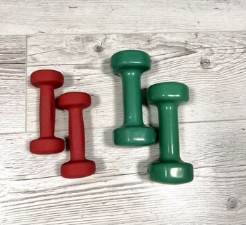 Гантели 1 кг, 2 кг