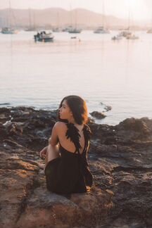 Платье с крылышками