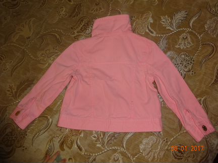 Джинсовая курточка pampolina 98