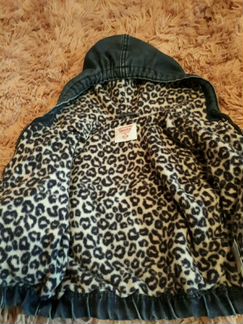 Утепленная джинцовка курточка