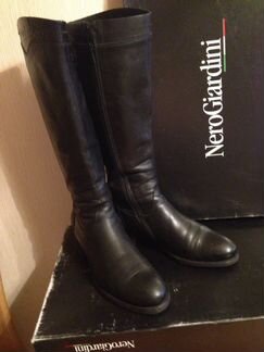 Сапоги кожаные Nero Giardini р.39