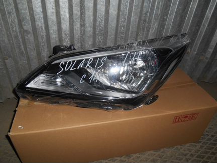 Фара Хундай Солярис 15/Hyundai Solaris Рестайлинг