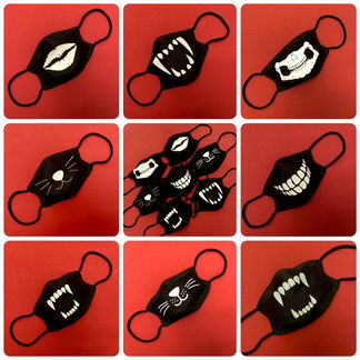 Маска детская и взрослая многоразовая