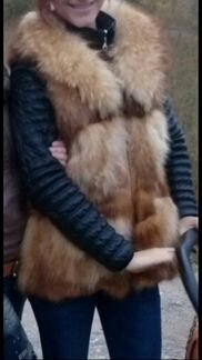 Жилетка из лисы