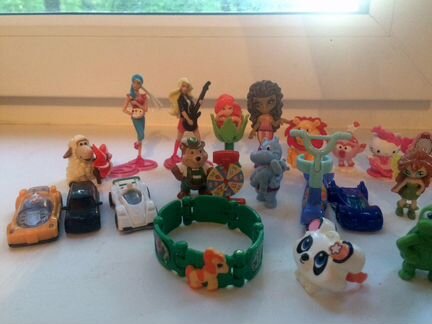 Игрушки киндер сюрприз