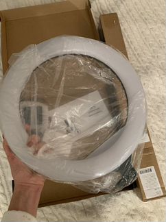 Кольцевая лампа со штативом, диаметр 36 с пультом