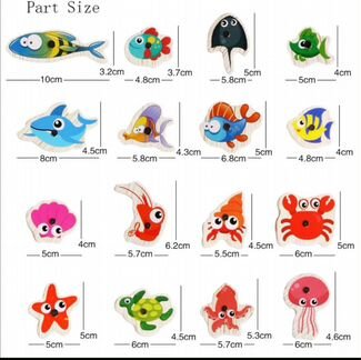 Рыбалка магнитная для малышей