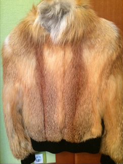 Шуба лисья автоледи