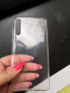 Чехол силиконовый на Samsung A70 новый