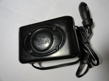 Разветвитель прикуривателя Triple Socket (тройник)