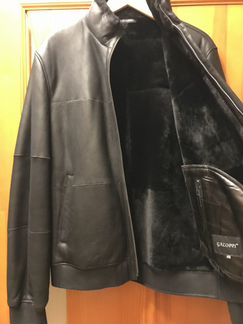 Продам мужскую кожаную куртку (дубленку) р.48-50