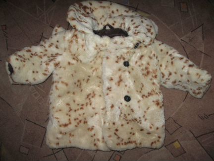 Детская шубка из овчины